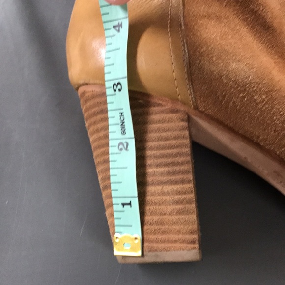 Kate Spade Leather Suede Heeled Ankle Boot - Picture 4 of 12